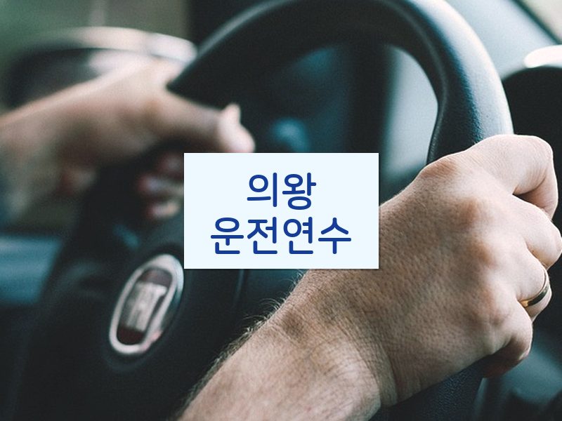 의왕운전연수 후기