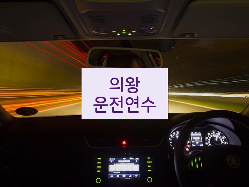 의왕운전연수 후기