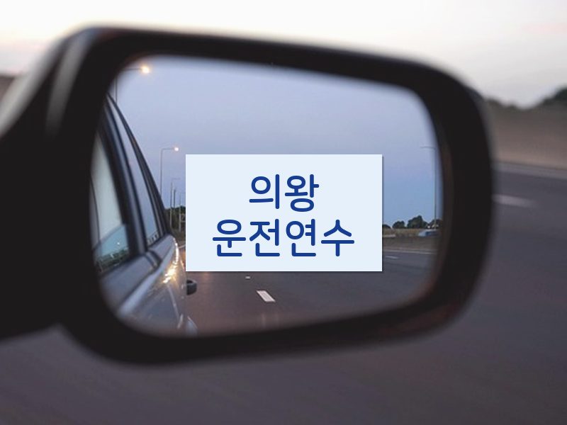의왕운전연수 후기