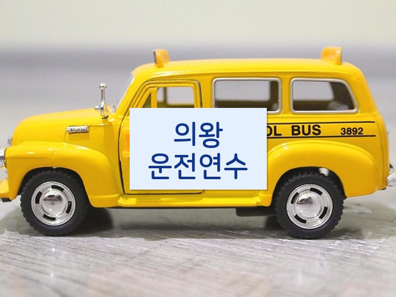 의왕운전연수 후기