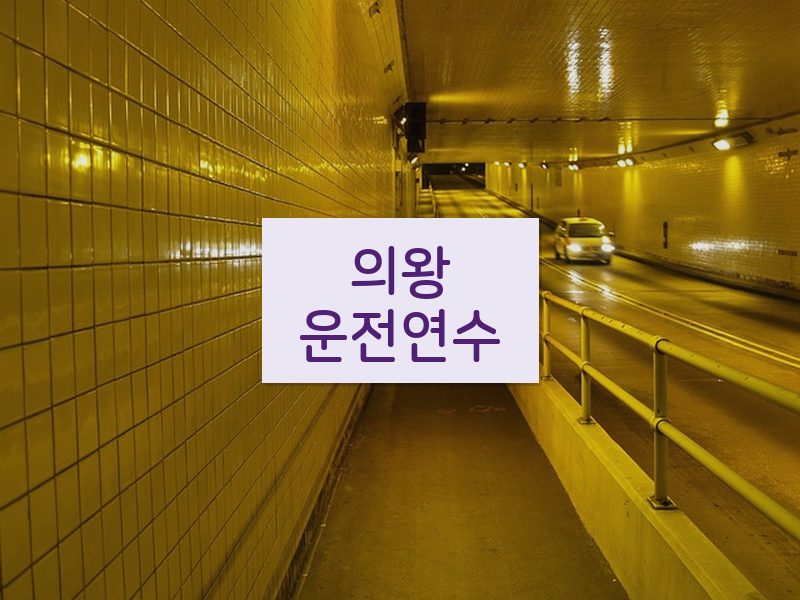 의왕운전연수 후기