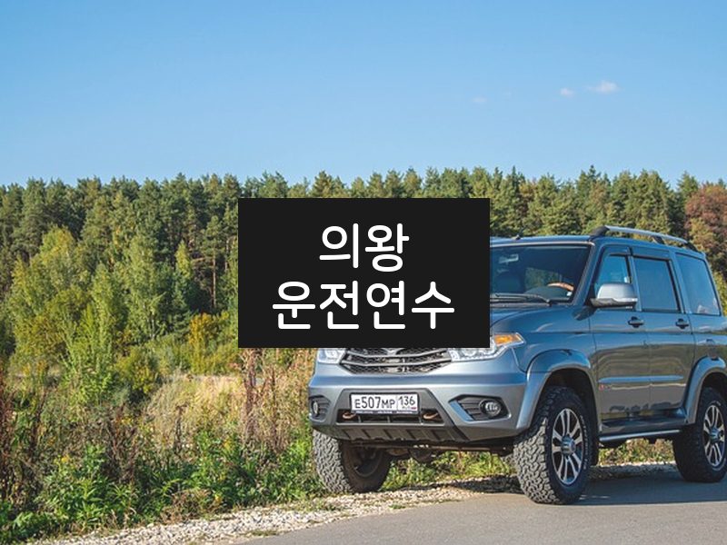 의왕운전연수 후기