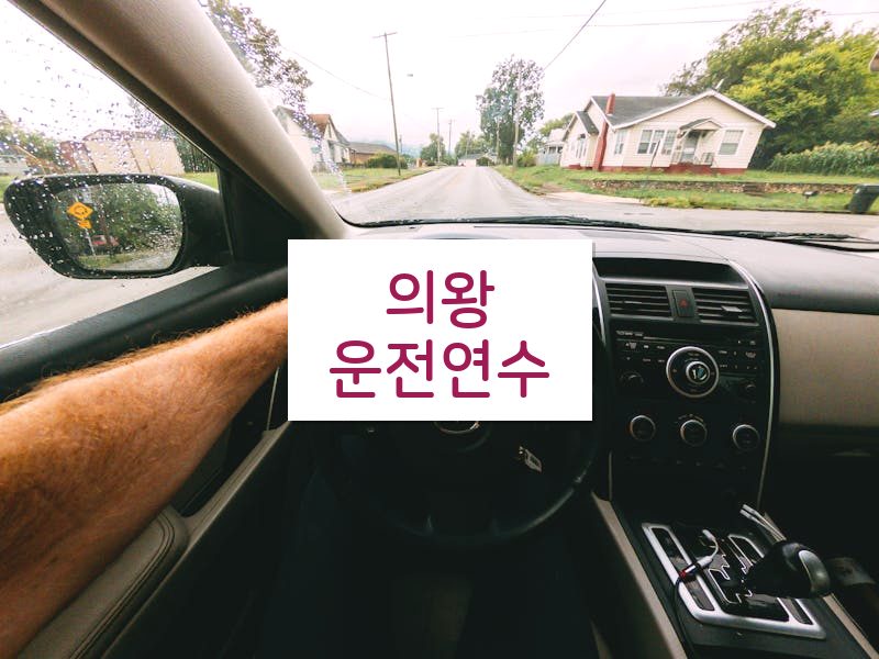 의왕운전연수 후기