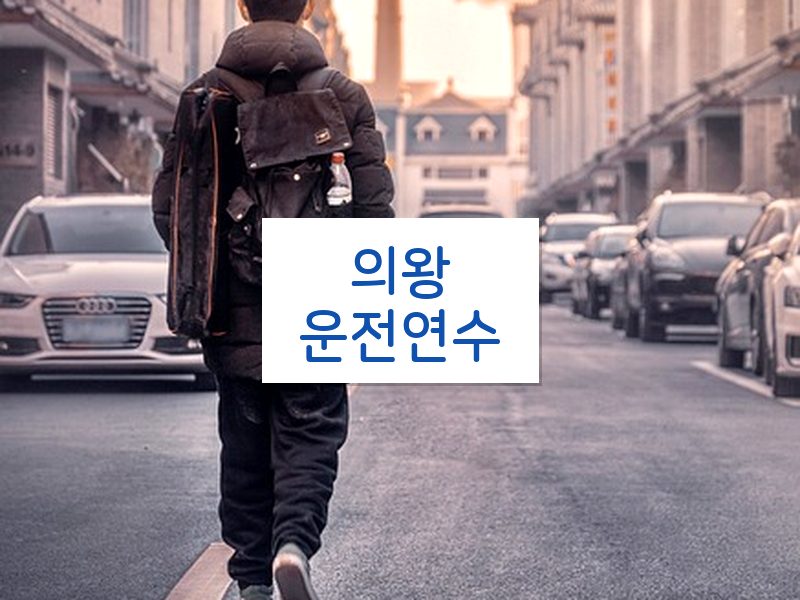 의왕운전연수 후기