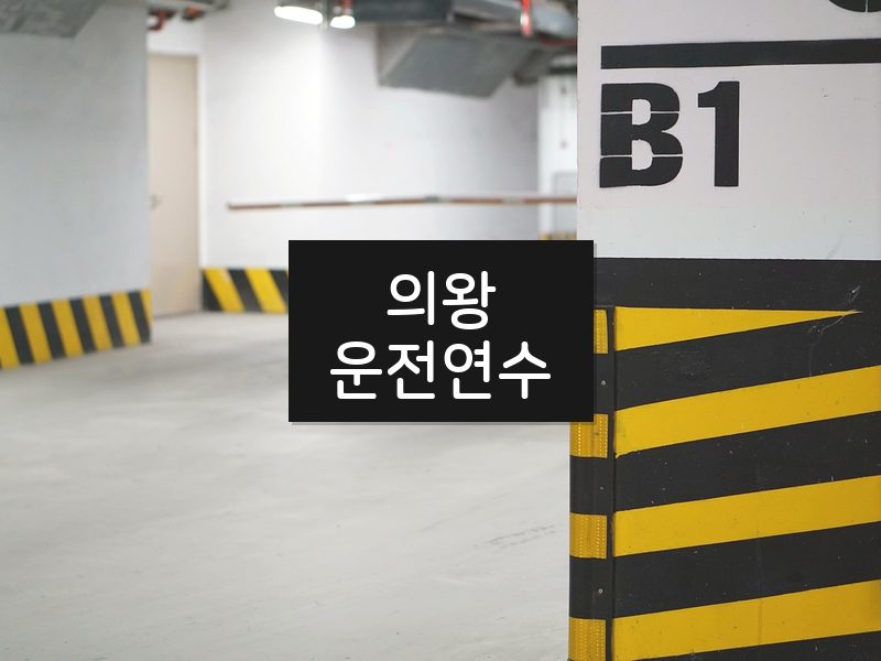 의왕운전연수 후기