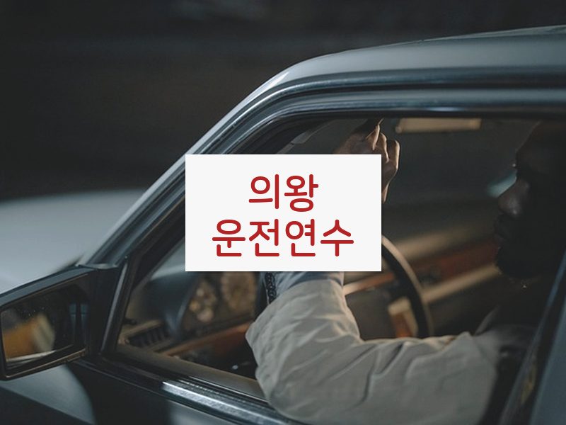 의왕운전연수 후기