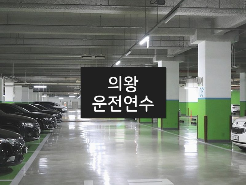 의왕운전연수 후기