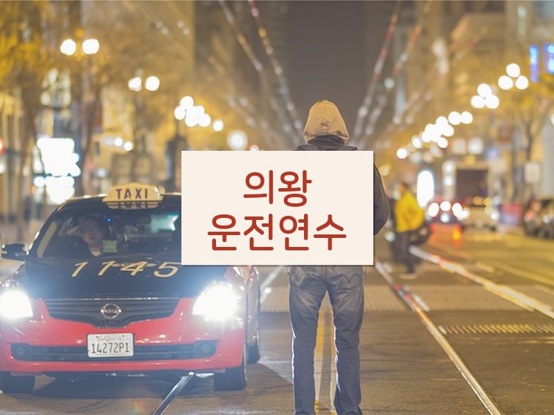 의왕운전연수 후기