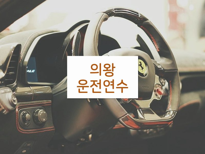 의왕운전연수 후기