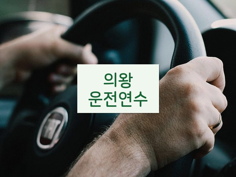 의왕운전연수 후기