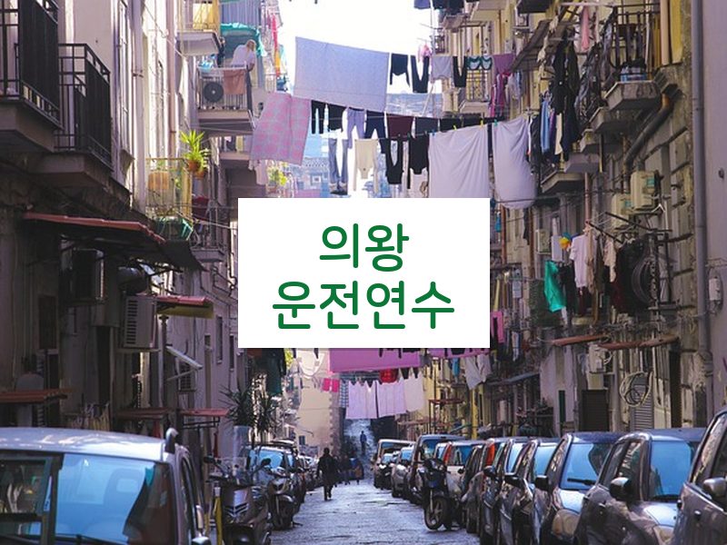 의왕운전연수 후기