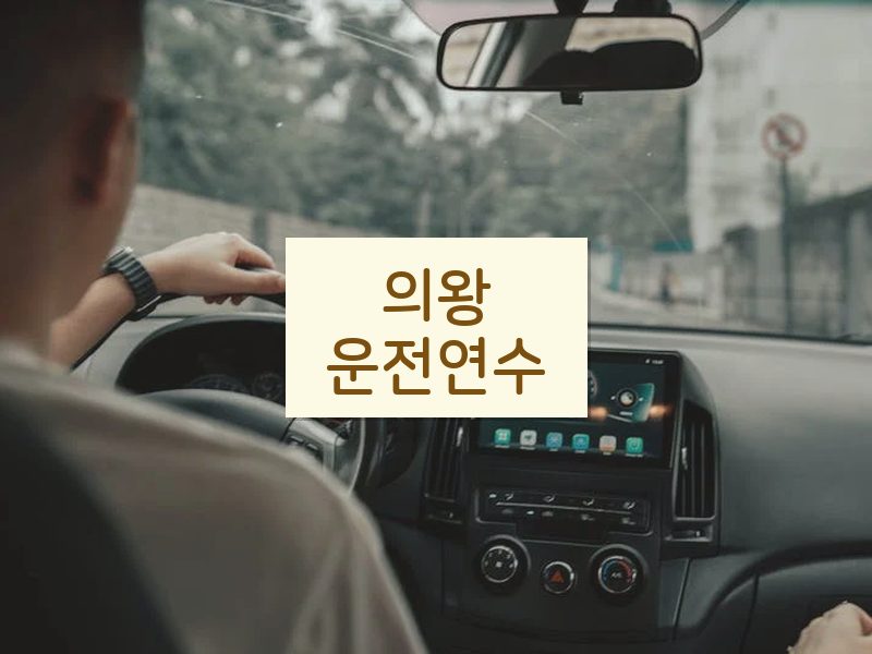 의왕운전연수 후기