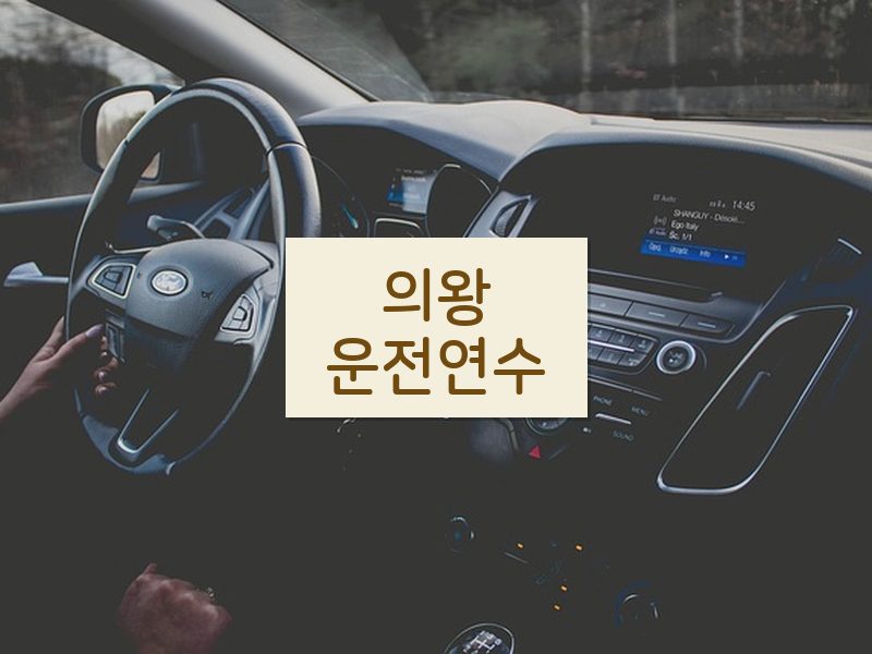 의왕운전연수 후기