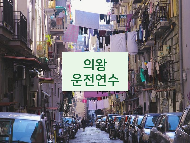 의왕운전연수 후기