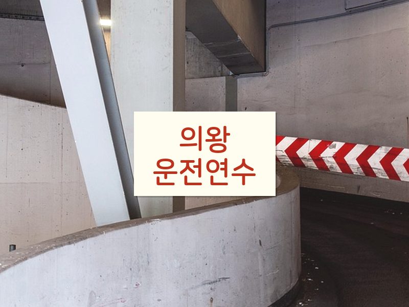 의왕운전연수 후기