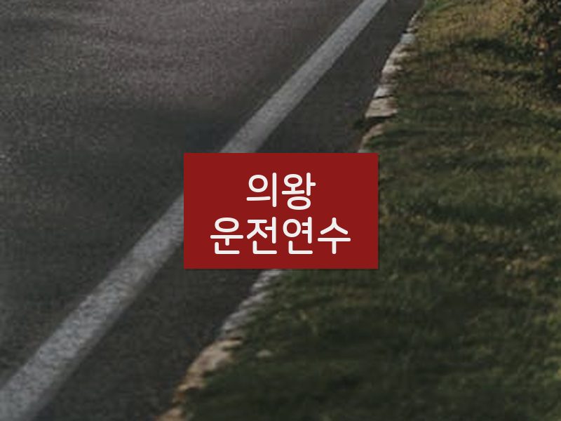 의왕운전연수 후기