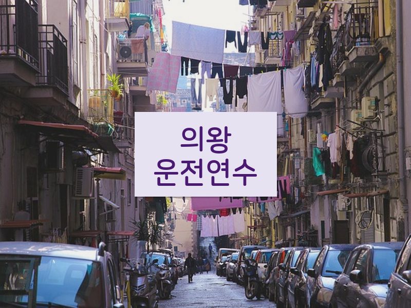 의왕운전연수 후기