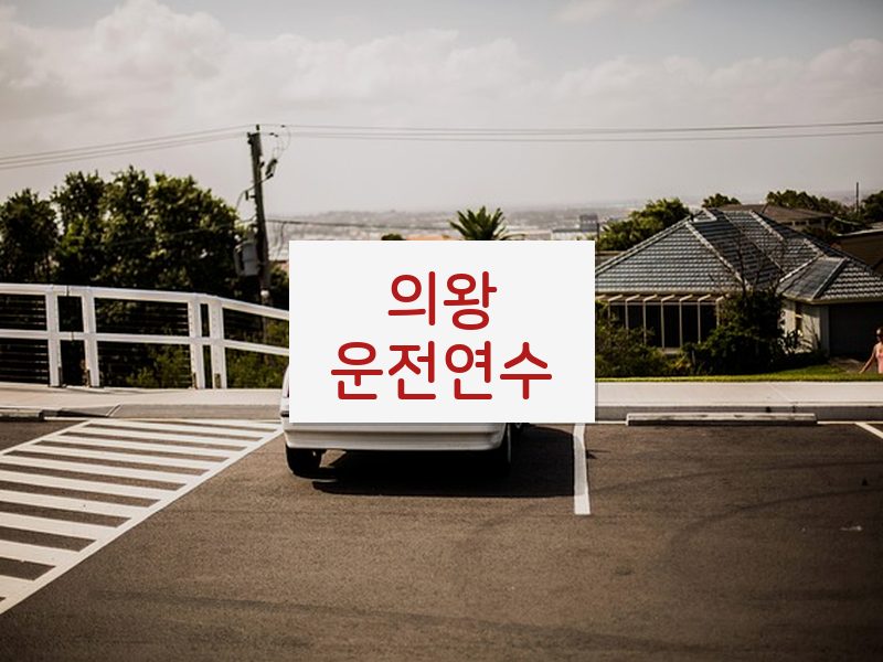 의왕운전연수 후기