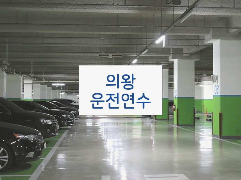 의왕운전연수 후기