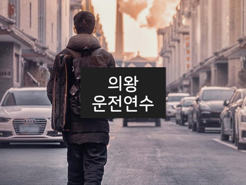 의왕운전연수 후기