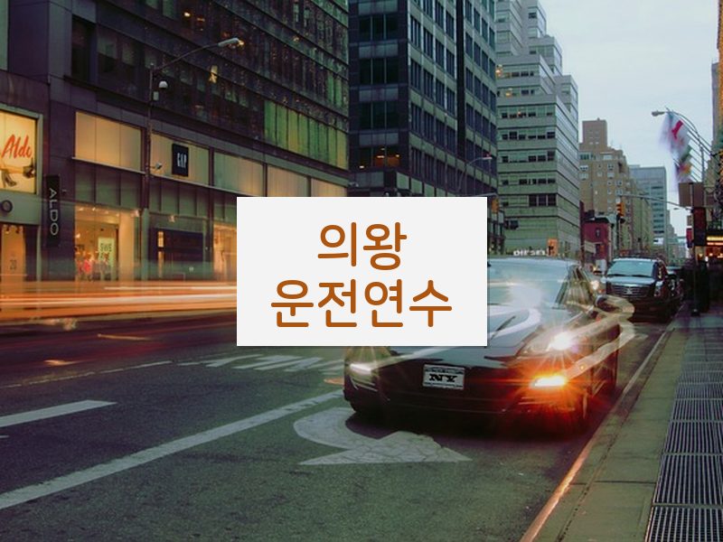 의왕운전연수 후기