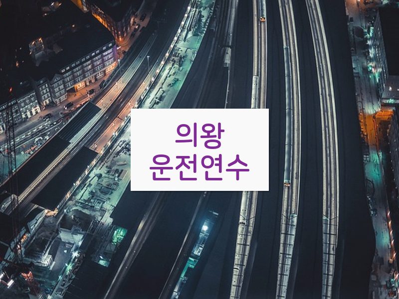 의왕운전연수 후기