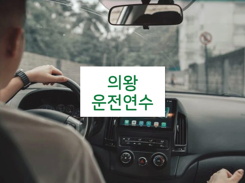 의왕운전연수 후기