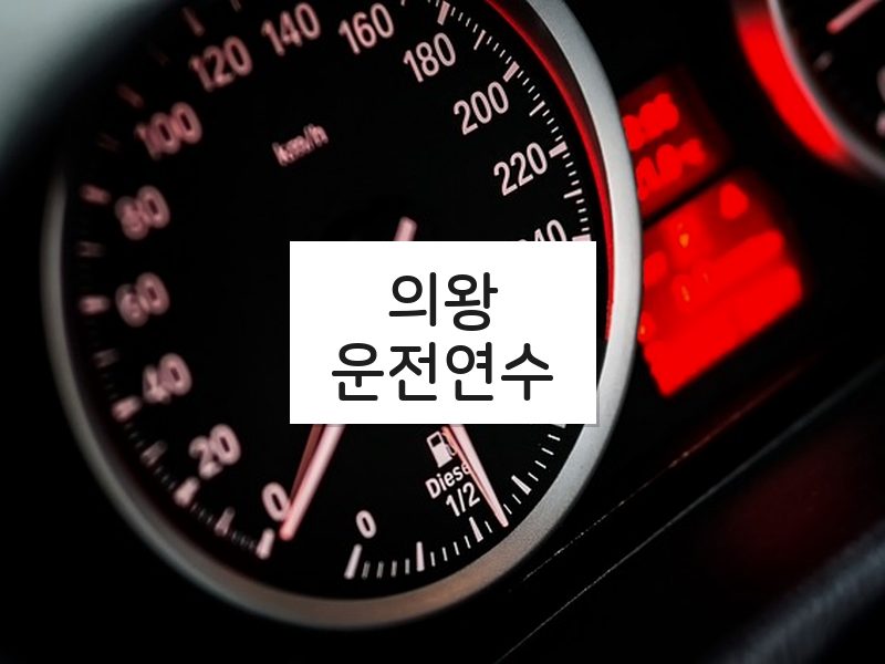 의왕운전연수 후기
