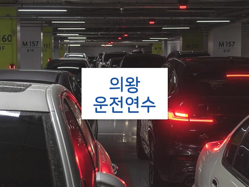 의왕운전연수 후기