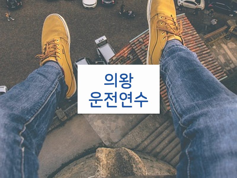 의왕운전연수 후기