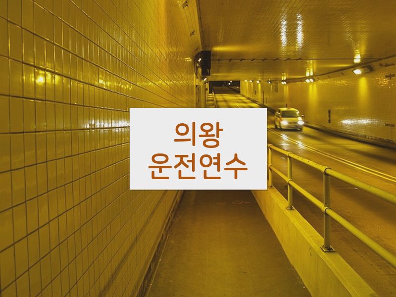 의왕운전연수 후기