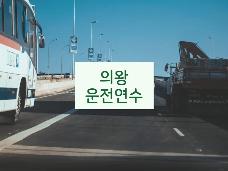 의왕운전연수 후기