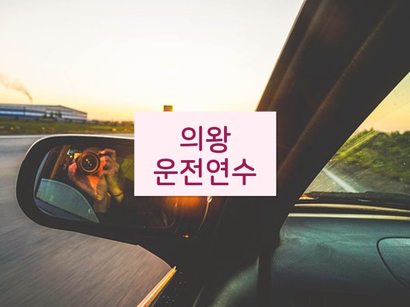의왕운전연수 후기