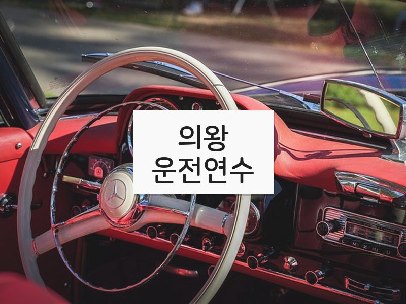 의왕운전연수 후기