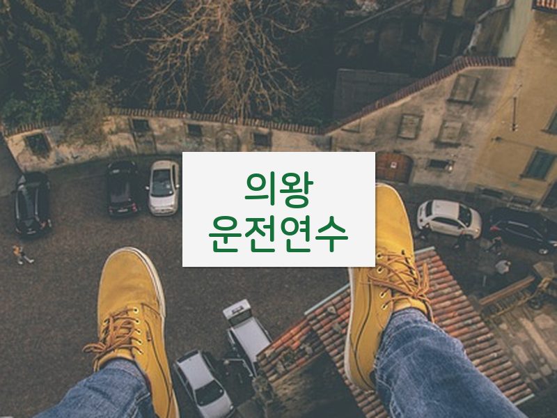 의왕운전연수 후기