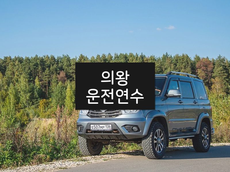 의왕운전연수 후기