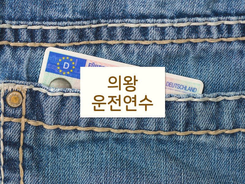 의왕운전연수 후기