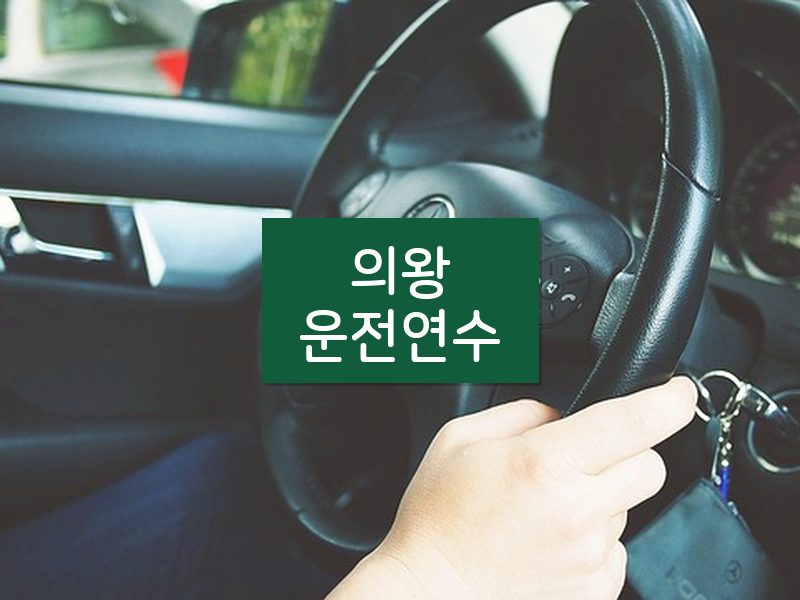 의왕운전연수 후기