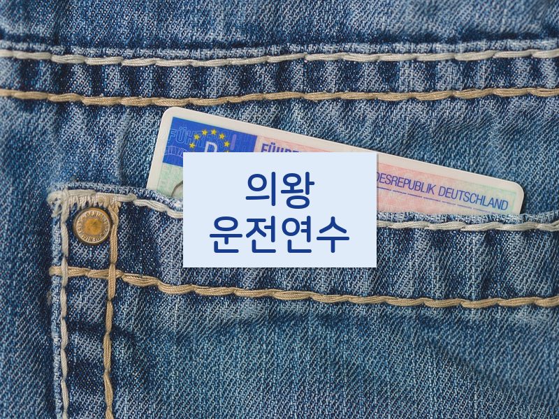의왕운전연수 후기