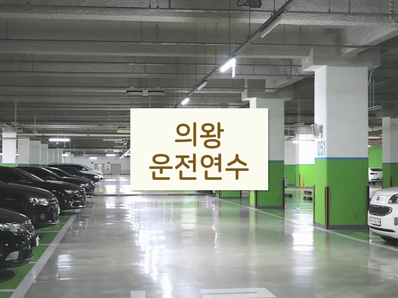 의왕운전연수 후기