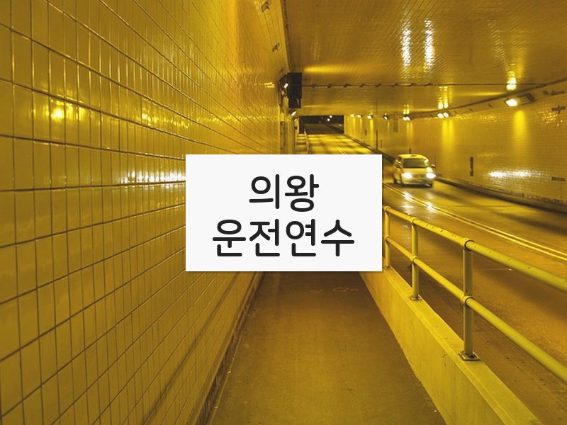 의왕운전연수 후기