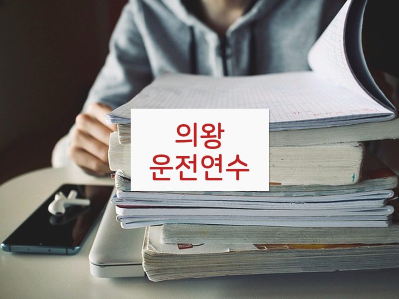의왕운전연수 후기