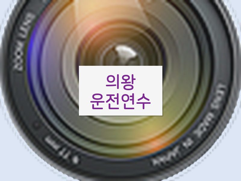 의왕운전연수 후기
