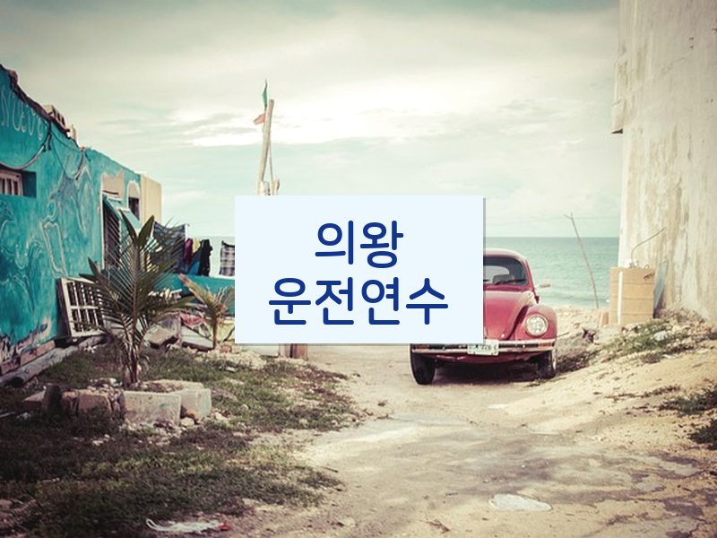 의왕운전연수 후기