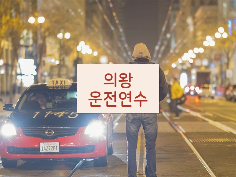 의왕운전연수 후기