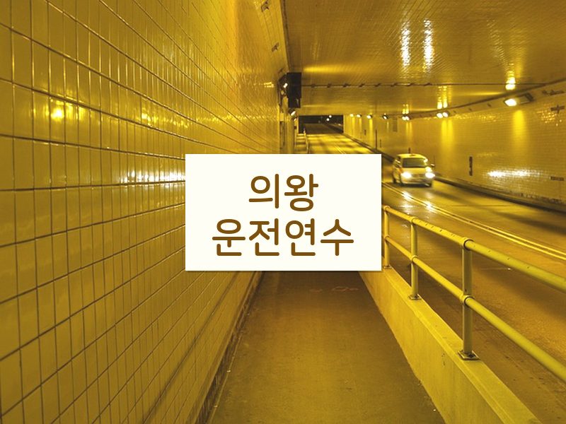 의왕운전연수 후기