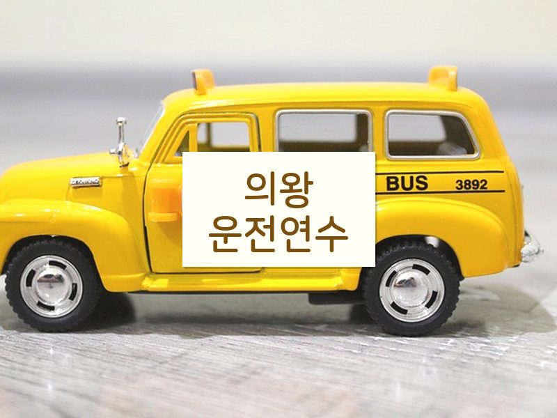 의왕운전연수 후기