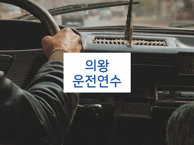 의왕운전연수 후기