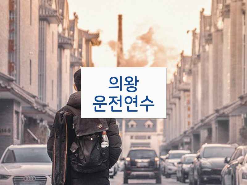 의왕운전연수 후기