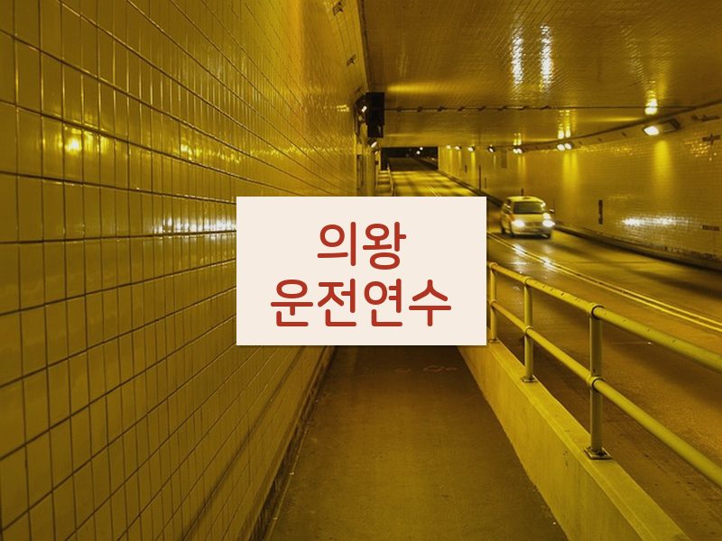 의왕운전연수 후기